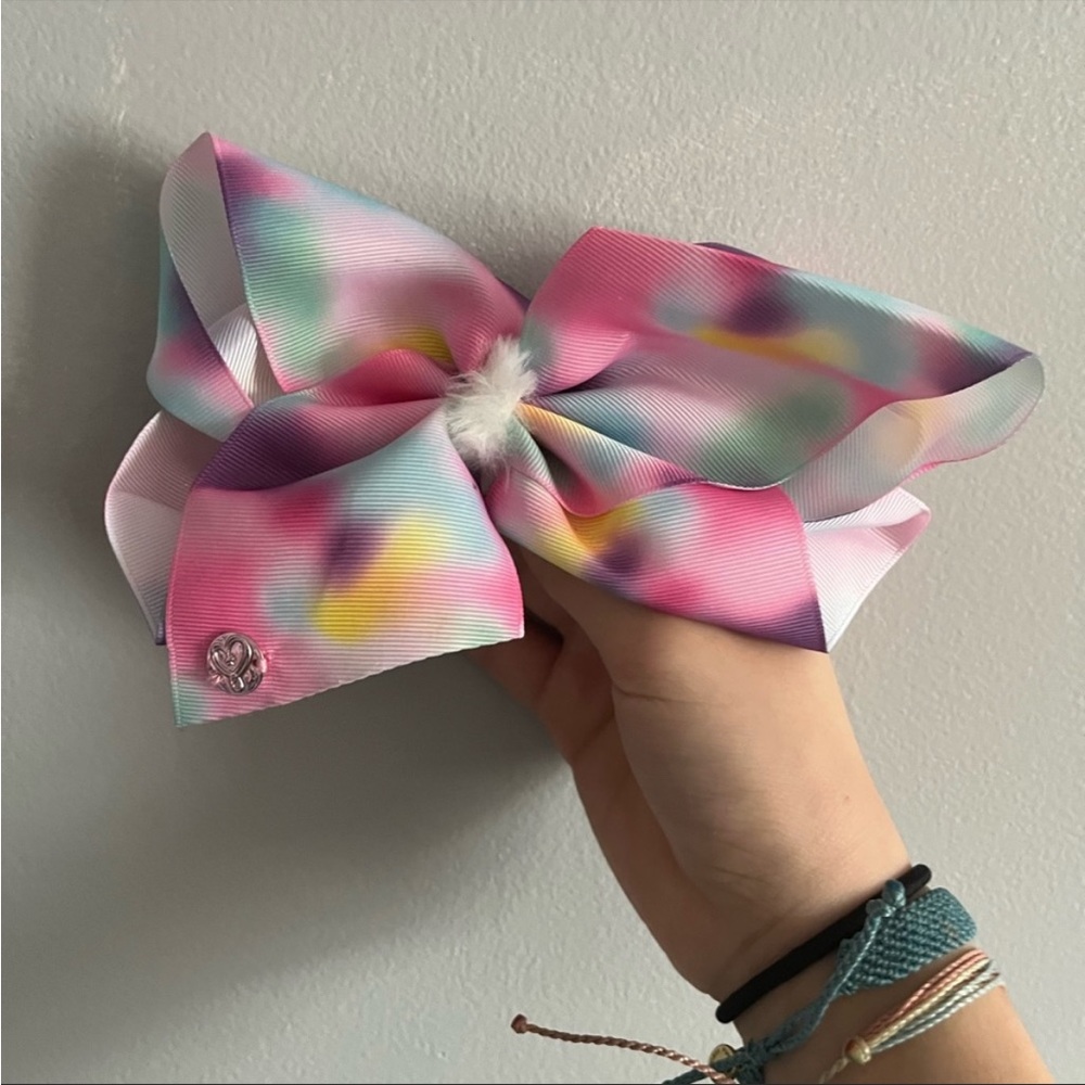 Tie dye Jojo bow